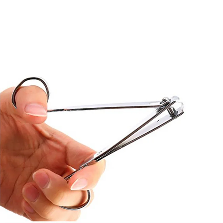 New Nail Beauty Manicure Tools High Quality Flat and Bend Nail Clippers With Handle Sharp Pedicure Large and Small Size Scissors