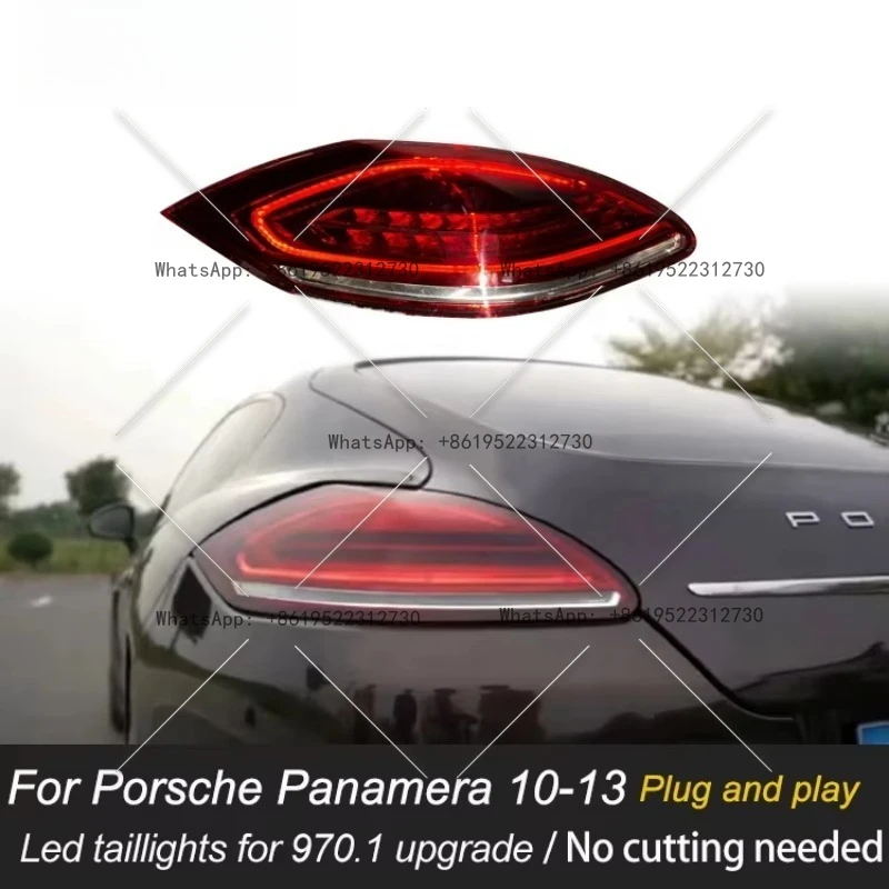 Hochwertige Auto-Rücklichter 2009–2013 970.1 Rücklichter, verbesserte 2016-Stil Porsche Panamera 970 Light Emitting Diode Ta