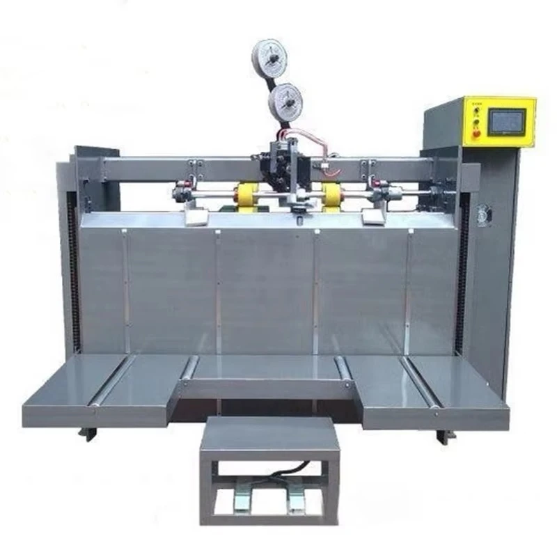 Pneumatic cardboard sewing machine/manual corrugated box binding machine sewing machine