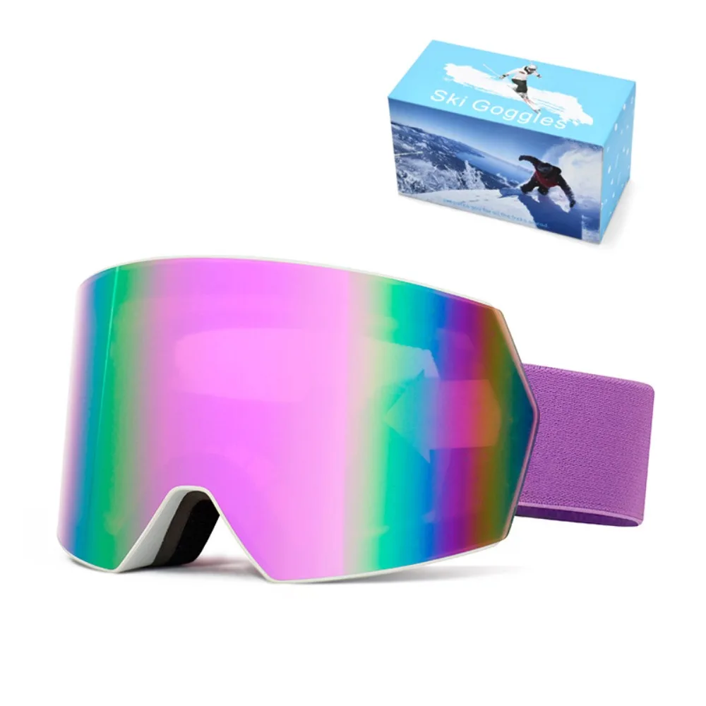 ​ ​ نظارات تزلج أسطوانية جديدة OTG رؤية عالية الدقة لرياضات الثلج عبر الحدود في فصل الشتاء ​ ​