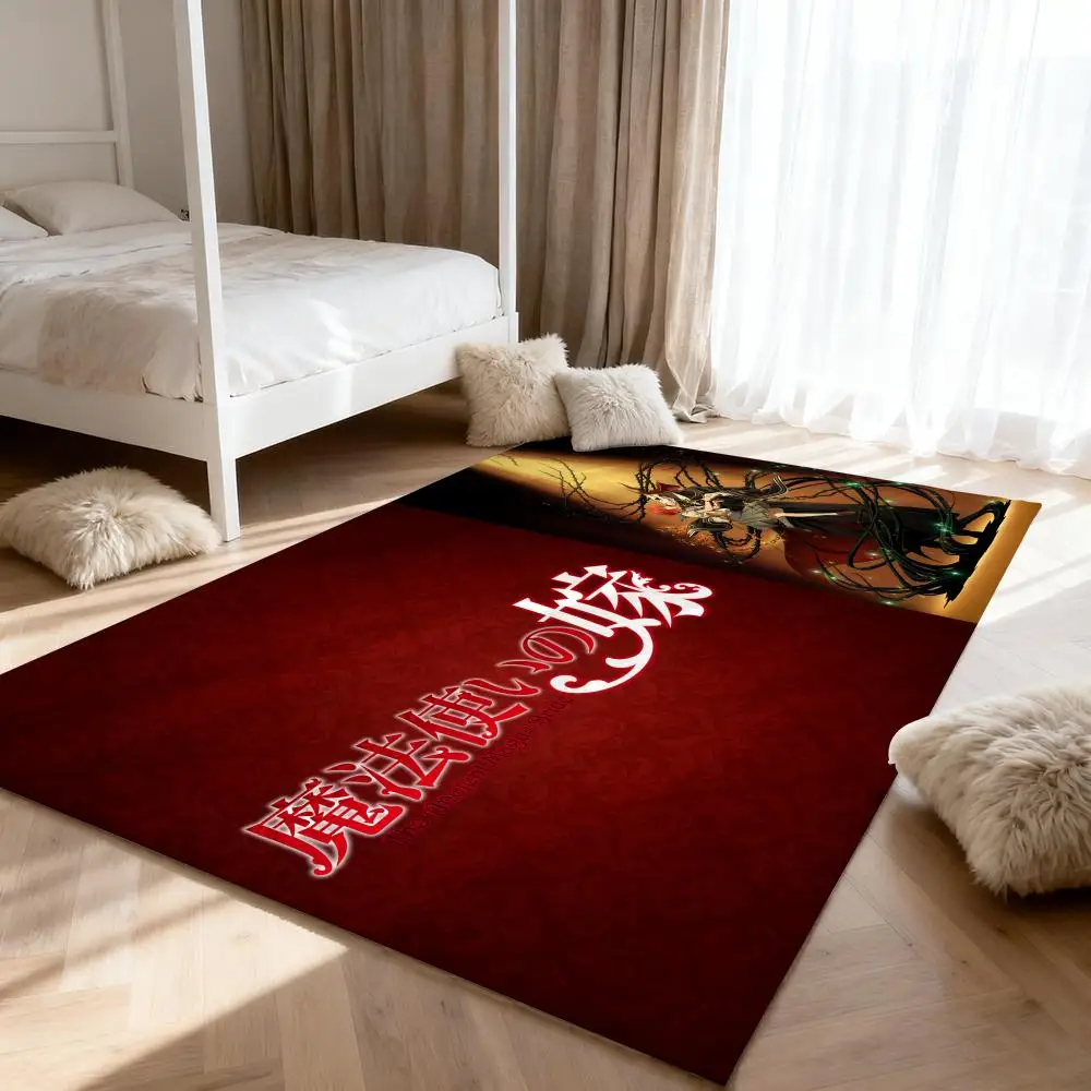 

cool Ancient M-Magus Bride Floor Mat Soft Thickened Absorbent Non-Slip Bedroom Living Room Door Mat Home Decor Flannel Rugs