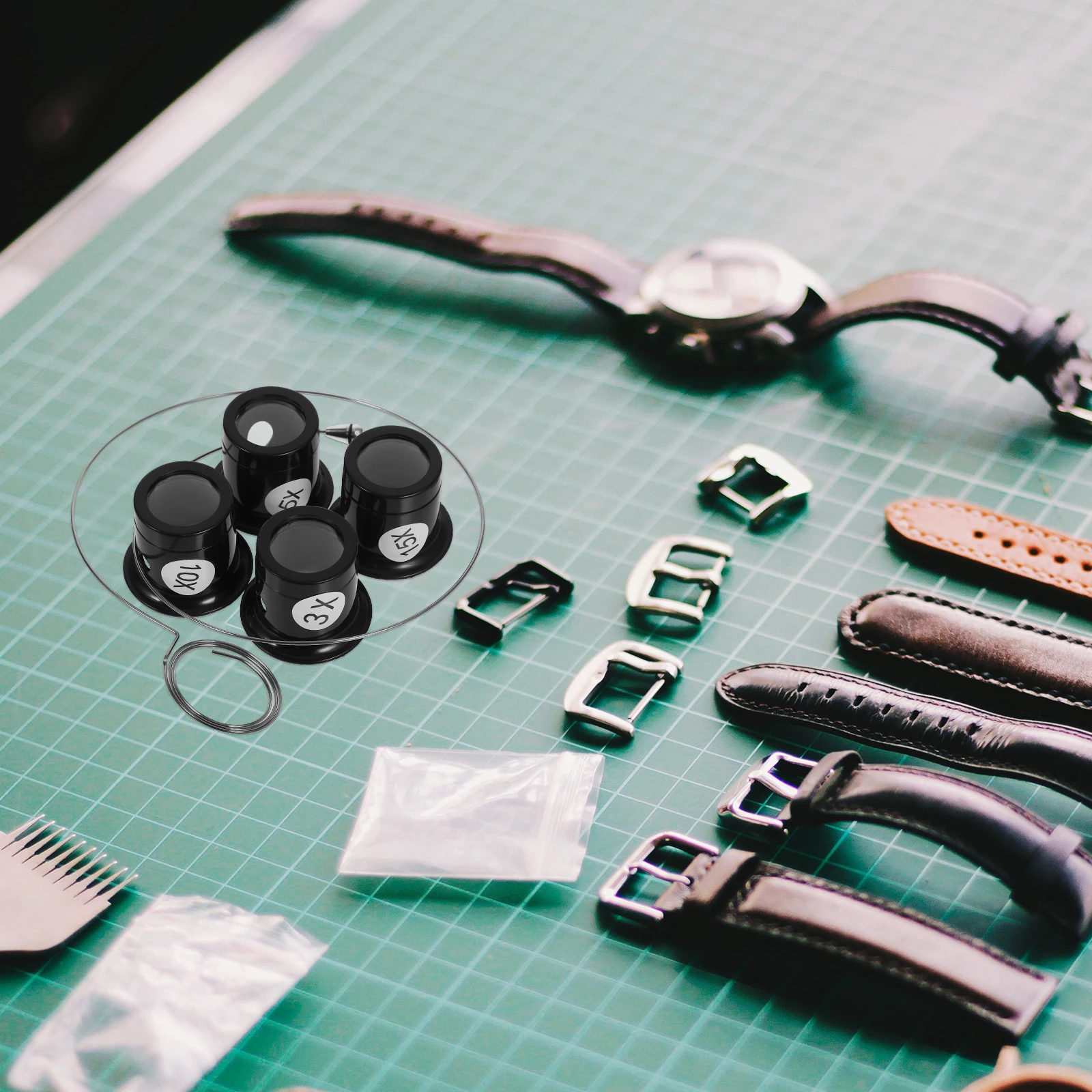 

Eye Clip Magnifier Watch Repair Magnifying Glasses Fixing Loupe Watchmaker Jeweler USB Watchmakers