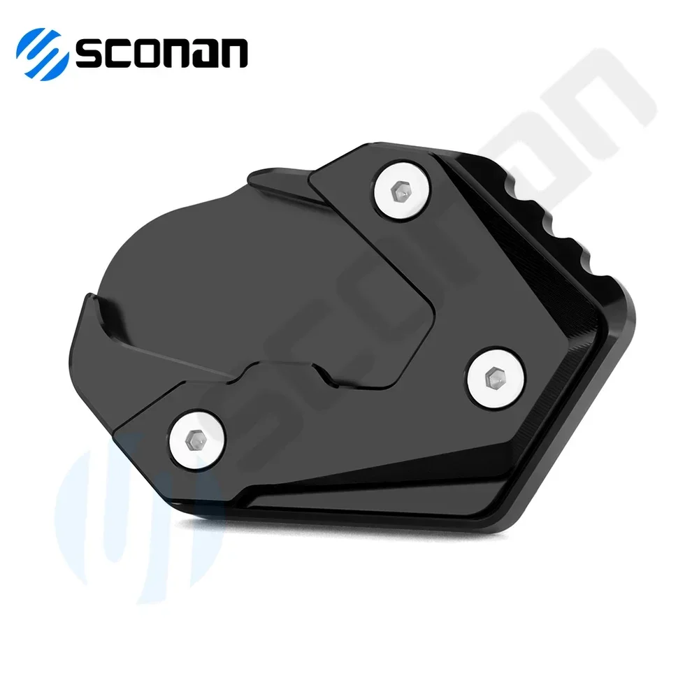 ملحقات الدراجة النارية BMW R1300 GS R 1300GS R1300GS مسند القدم لوحة تمديد حامل جانبي وسادة ألومنيوم كبيرة 2024