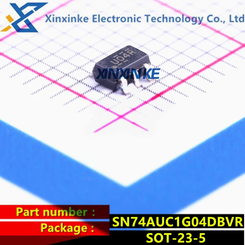 

SN74AUC1G04DBVR SOT-23-5 Mark:UO4R U04R Gate Inverters Single Logic ICs Brand New Original