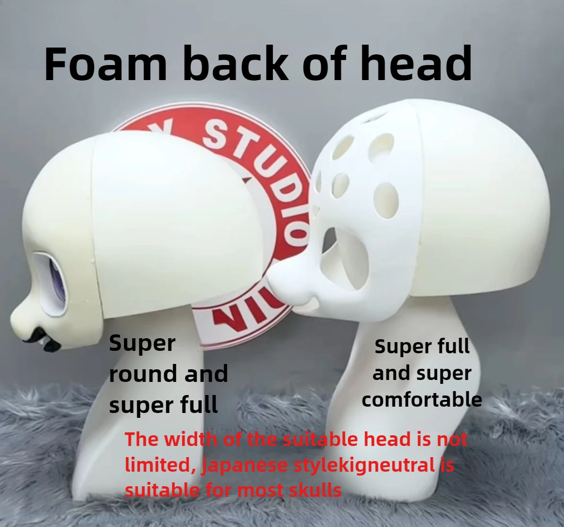 

[New product online] Foaming back head animal skull universal back head Japanese kig universal size