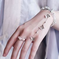 Anime Tian Guan Ci Fu Bracelet bracelet Hua Cheng Xie Lian Cosplay Adjustable Butterfly Finger Rings Party Pendant Accessories