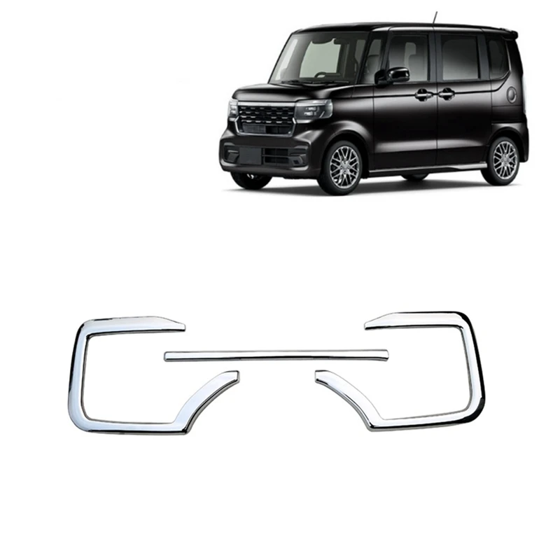 For Honda NBOX Custom JF5 JF6 2023 2024 Car Front Bumper Cover Grille Trim Exterior Accessories Parts