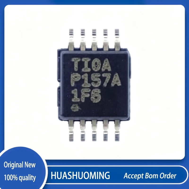 10Pcs/Lot   TMUX1204DGSR TMUX1204 1F6  MSOP10