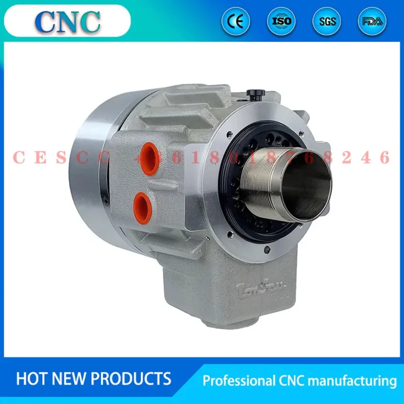 CNC oil cylinder TONFOU hollow rotating cylinder RC-4 high-speed hydraulic cylinder RC-5 6 8 10 chuck cloud