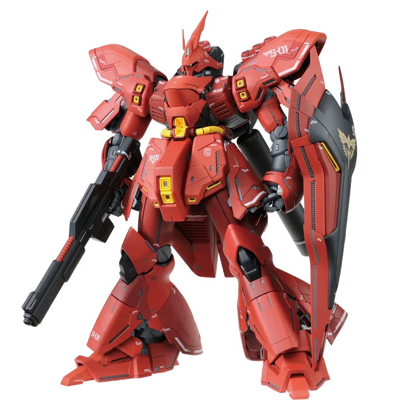 In Stock Original Bandai 2647904 MG 1/100 MSN-04 Sazabi Ver.ka Char's Counterattack Gunpla Kit