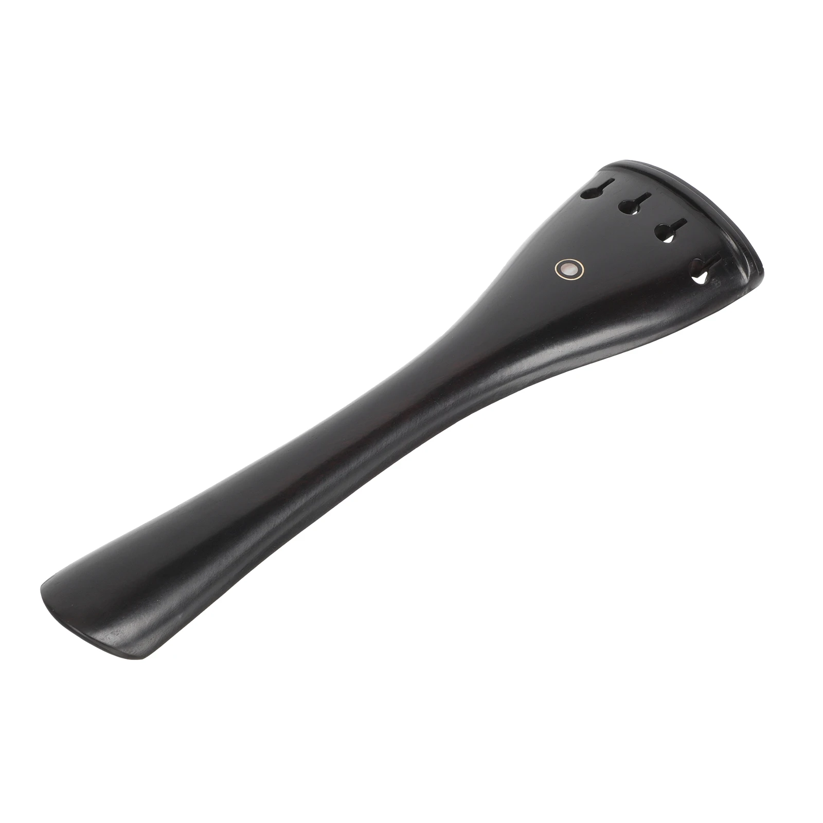 

Ebony Tailpiece 4 Fine Tuners Durable String Board Accessories Musical Instrument Part Hardware Practical Cello Tailpiece