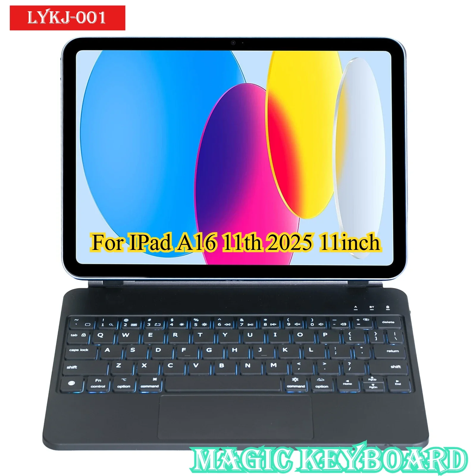 Magic Keyboard Tablet Case for APPLE New IPad A16 11th 2025 10th 10.9