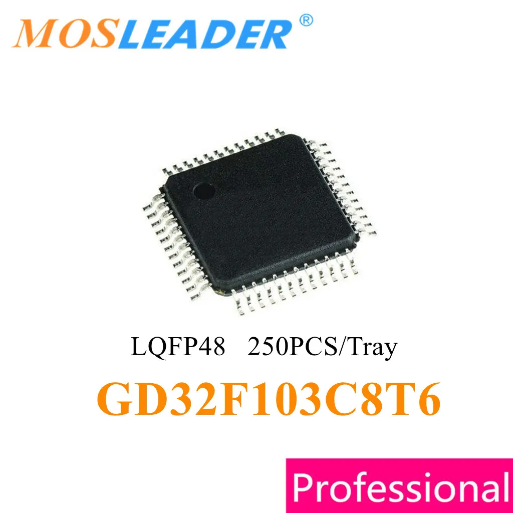 

Mosleader 250pcs GD32F103C8T6 LQFP48 Original Replace STM32F103C8T6 directly GD32F Replace STM32F series Technical support