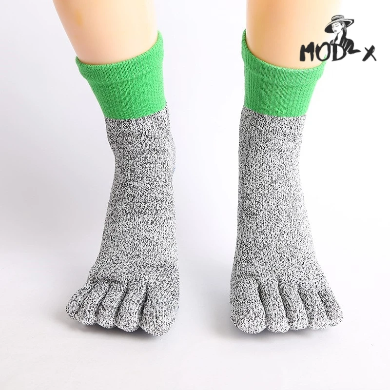 MODX Amazon Outdoor Sports Cut-resistant five-finger Marathon Barefoot Fitness Floor socks Breathable beach toe socks