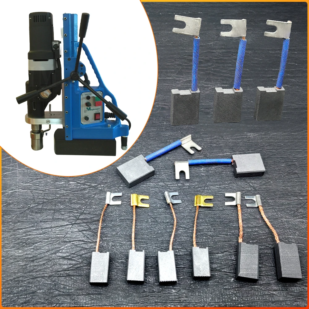 Pusta szczotka węglowa do wiertnicy WA-3500 Szczotka węglowa do wiertła z podstawą magnetyczną WA-5000 WOJ-3200