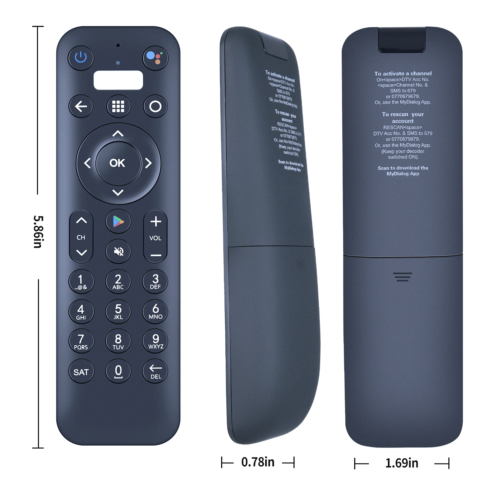 جديد لجهاز التحكم عن بعد Dialog Television VIU Hub 2.0