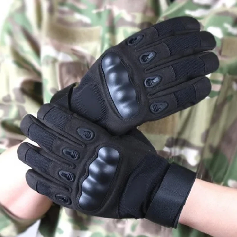 Tactical Gloves For Men, Long Finger Gloves For Outdoor Sports, Cycling, Fitness, Year-Round Fishing, All Finger Gloves image 2