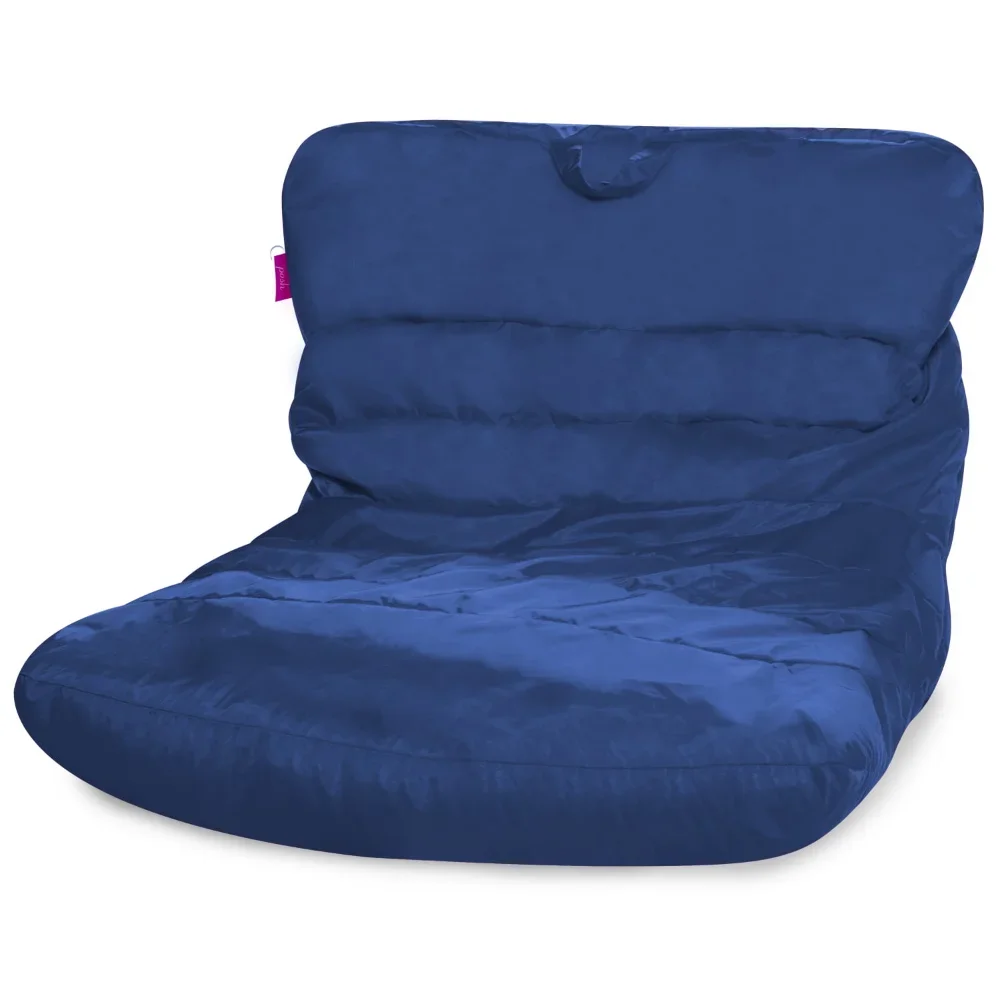 Lounger Bean Bag Chair, Kids, 3 Ft, Navy, Sedentary Comfort, Interior Home, Modern Aesthetic, Bedroom, Living Room