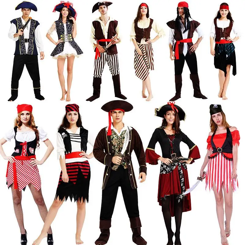 Halloween Pirate Costume Role-playing Outfit Women's Ethnic Stage Clothing Traditional Chinese Costume Spring 2025 New Arrival