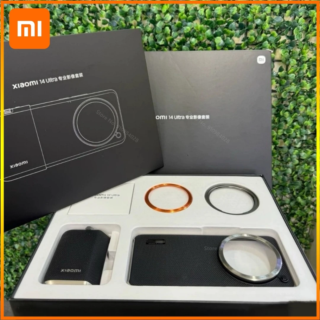 Оригинальный набор для Профессиональной Фотокамеры Xiaomi 14, беспроводная ручка для объектива для фотосъемки, нано-кожаный чехол для телефона, кольцо для фильтра Оригинальный набор для Профессиональной Фотокамеры Xiaomi 14, беспроводная ручка для объектива для фотосъемки, нано-кожаный чехол для телефона, кольцо для фильтра