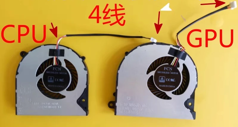 

Для Ares Z7M-KP7SC Z7M-KP5SC четырехпроводной интерфейсный вентилятор T6-X5 охлаждающий вентилятор для процессора и графического процессора