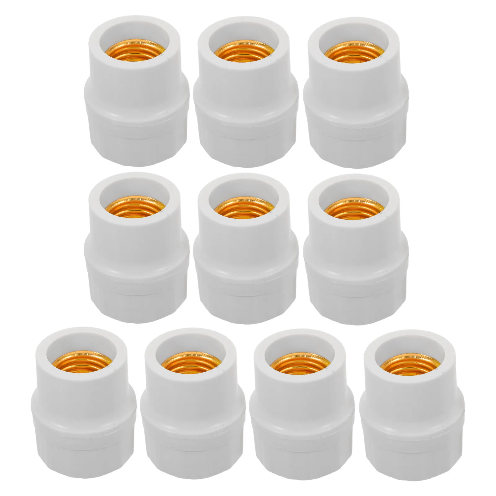 

10pcs E27 Lamp Holder: Bulb Socket Pendant Light Fixture Adapter For Led Bulbs, Universal Hanging Lamp Base For