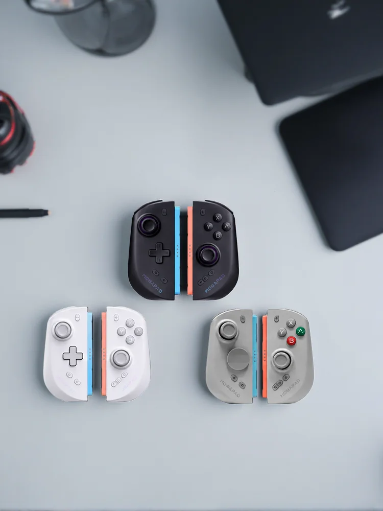 Mobapad M12-S Split-Controller für Nintendo Switch 2 Konsole, Gamepad mit 9-Achsen-Gyro-Bewegungssteuerung und TMR Glide Sticks für NS 2