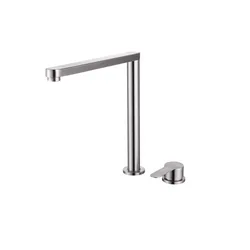 Stainless steel lifting faucet Hidden and invisible kitchen 360° Swivel Sprayer Single Handle Mixer Tap
