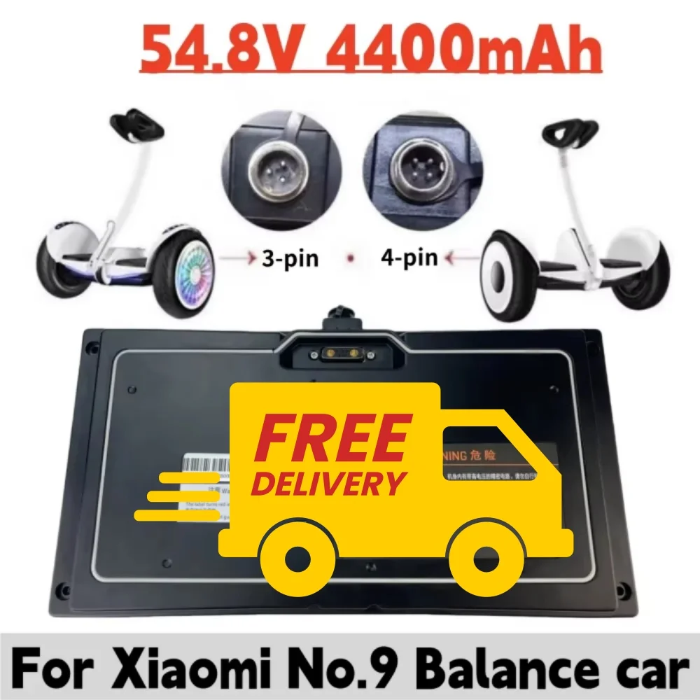 

100% New 54.8V 4400Ah SELF BALANCING Skateboard Battery for Xiaomi Ninebot Segway MINI Lithium Cell Connection App with BMS