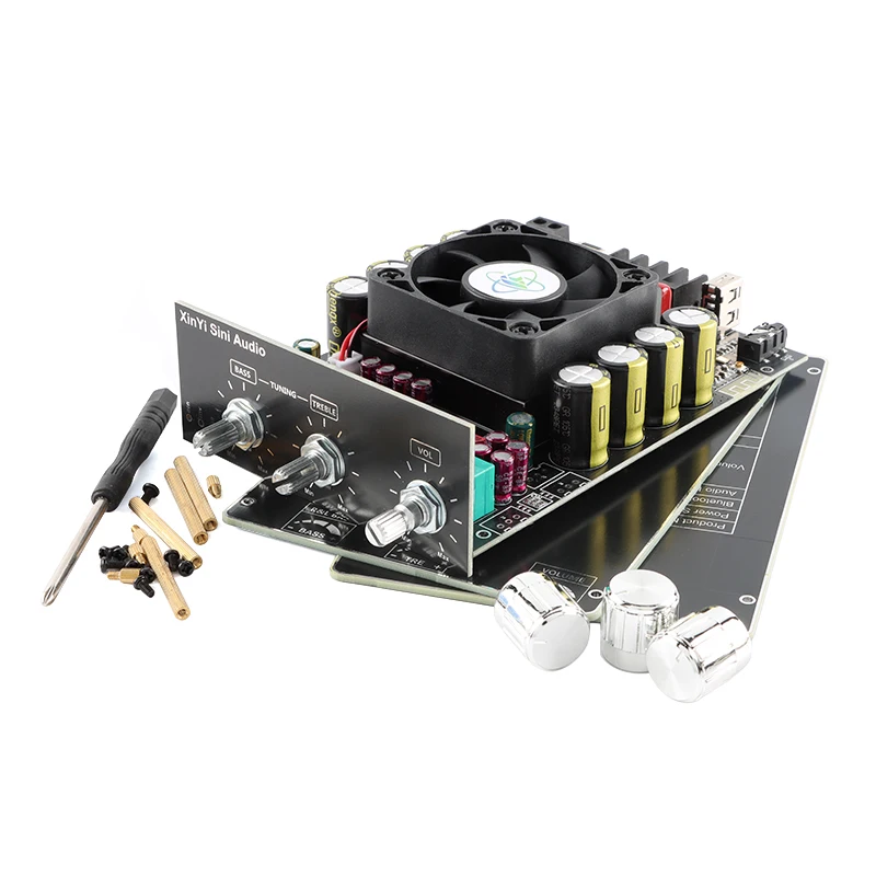 Original XY-T220H 220W 2 Audiophile Bluetooth Audio Power Amplifier Board Module High And Bass Adjustment TPA3251