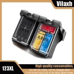 123XL Ink Cartridge Replacement for HP 123 Printer Ink Deskjet 2620 2630 2632 2130 2132 2134 1110 1111 3630 3632 Officejet 3830