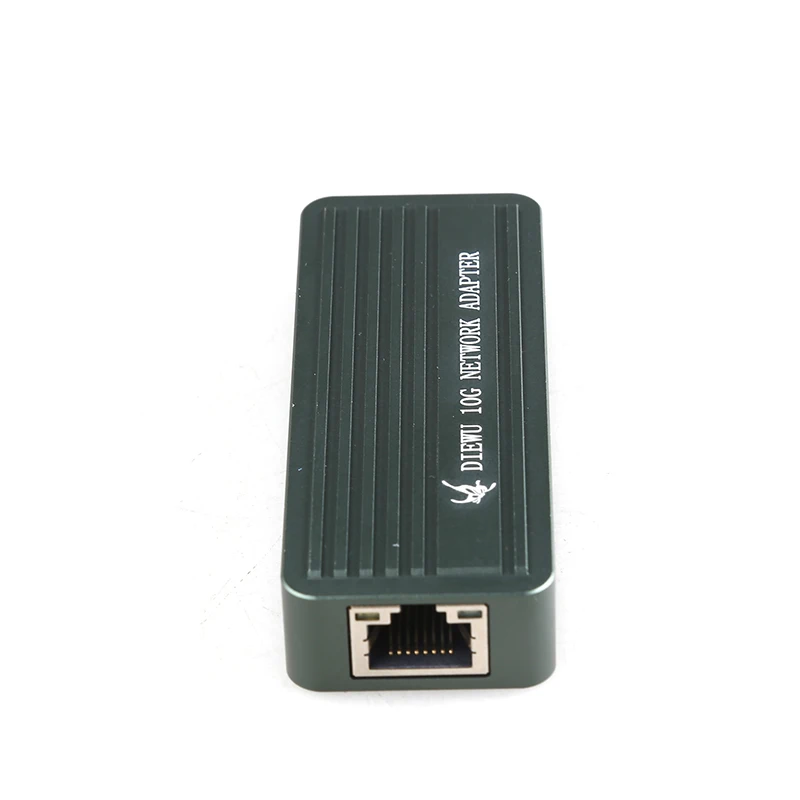 10GbE USB-C محول إيثرنت USB3.2 نوع C 10 جيجابت إيثرنت محول Realtek/RTL8159 دعم لنظام التشغيل Windows 11