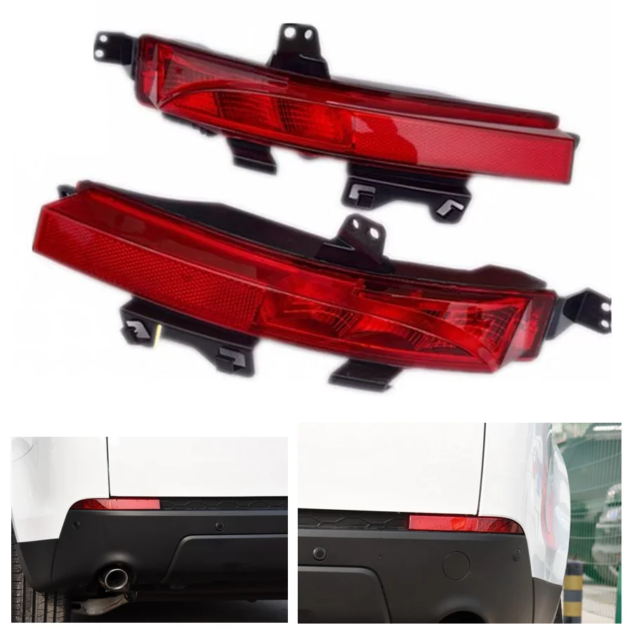 

1Pc Rear Bumper Reflector Light Rear Brake Light Tail Fog light For Land Rover Discovery Sport 2015-2020 LR060911 LR060910