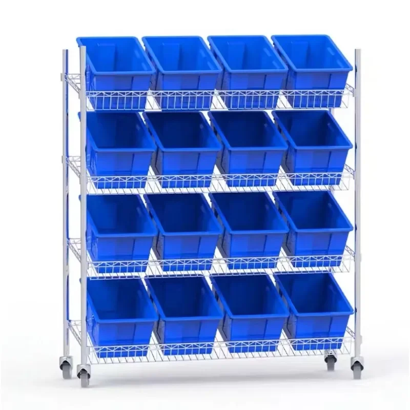 Warehouse distribution lorrySorting trolleyTurnover trolleyPick-up trolleyShelvesMaterial shelfTrolley