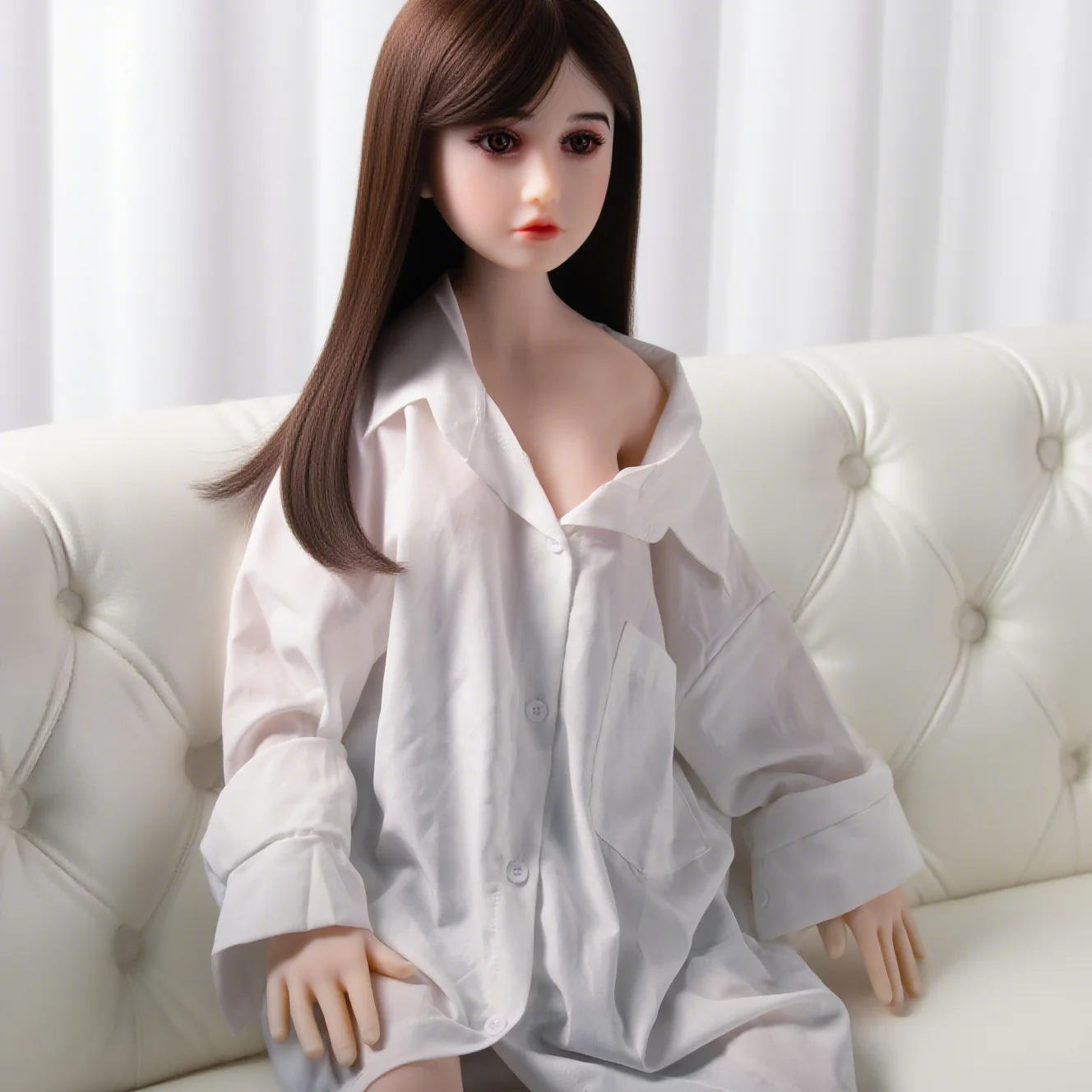 دمية أنثى 120 سم، دمية مثيرة، يمكن وضعها بمرونة، مما يحاكي جسم الأنثى، لعبة الذكور البالغين، يمكن إدخالها في الجزء السفلي من الجسم