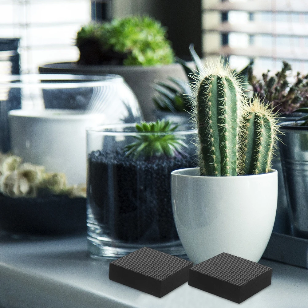 

8Pcs Furniture Foot Pads Nonslip Rubber Risers Bed Sofa Chair Table Legs Protector Pads Heavy Duty Furniture Risers for Hardwood