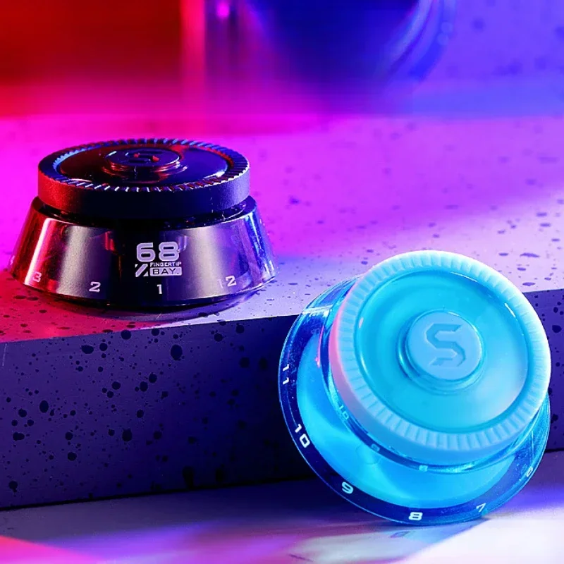 ฟิดเจ็ตสปินเนอร์ คลิกเกอร์ แม่เหล็ก 3in1 ของเล่นคลายเครียด EDC แผ่นกดเหรียญสัมผัส ของเล่นสุดเจ๋ง