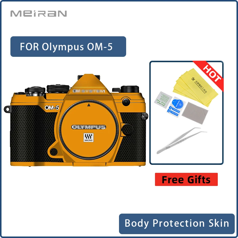 

For Olympus OM-5 OM5 Decal Skin Coat Wrap Film Cover Film Camera Body Vinyl Wrap Film Protective Coat Anti-Scratch