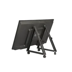 32-65 Inch Low Height TV Stand Movable Tripod Stage Screen Cart Cold-rolled Sheet Material Suitable for Flat Screen TVs