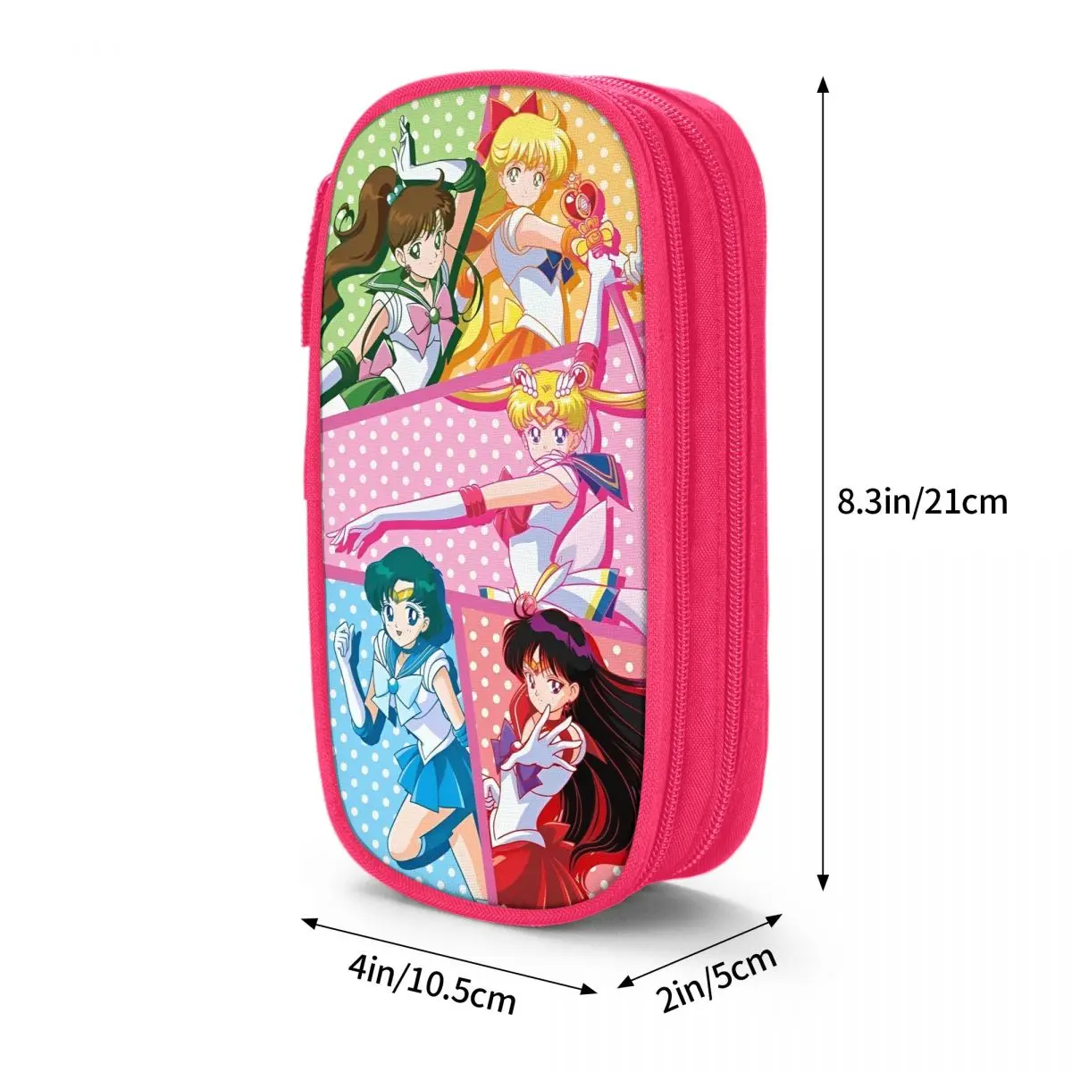 Sailors Moons Luna Girls Astuccio per matite anime Astuccio per penne alla moda Borse per studenti Grandi contenitori per studenti Regali scolastici Astucci per matite