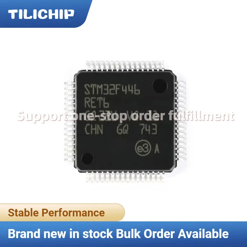 

5PCS~10PCS STM32F446RET6 LQFP-64 180 MHz ARM Cortex-M4 32-bit Microcontroller (MCU)