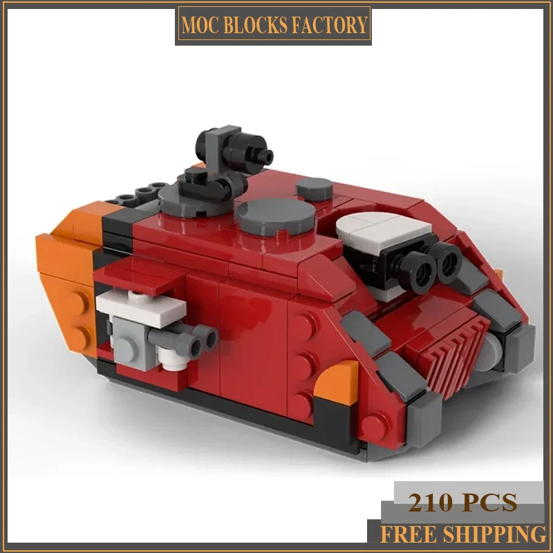 

Military Model Technical Moc Bricks Space Marine Land Raider Tank Building Blocks Gifts Toys For DIY Mechanical Tank Assembling