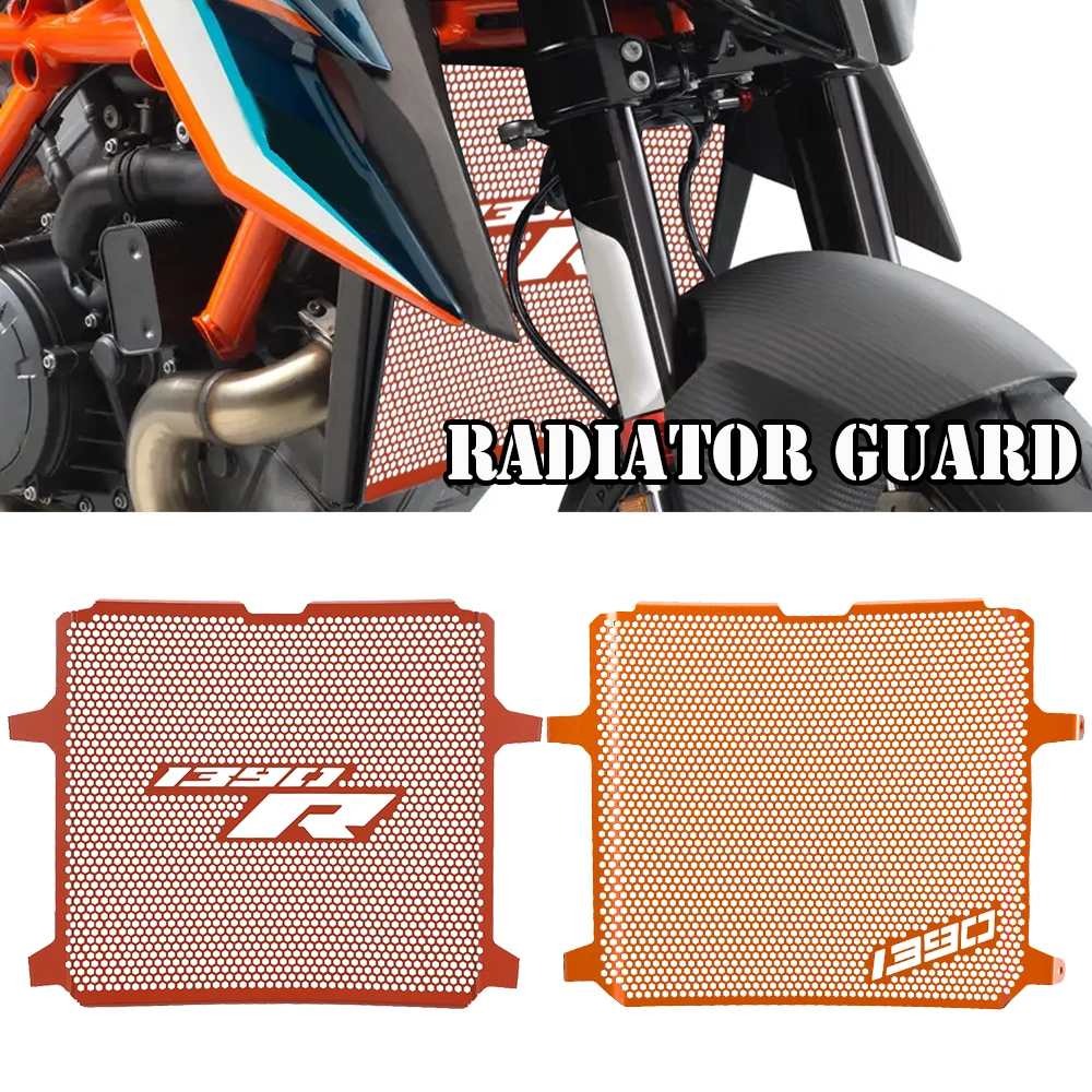 

For 1390 SuperDuke R/Evo 1390 Super Duke R Evo Radiator Protection Grille Guard Protector Cover 2024 2025 Motorcycle Aluminium