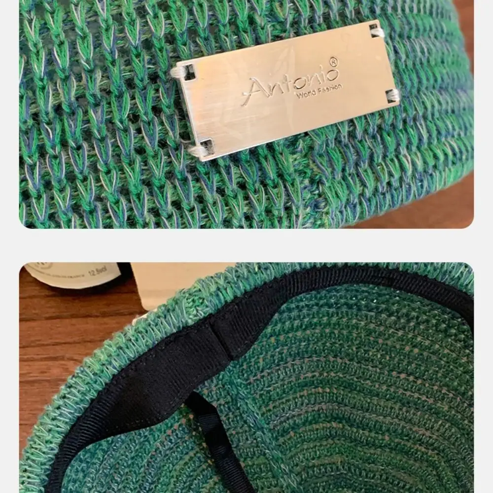 تنفس جوفاء خارج قبعة البيريه خمر الرسام قبعة نسج قبعة النمط الياباني المألوف الكروشيه محبوك قبعة المرأة