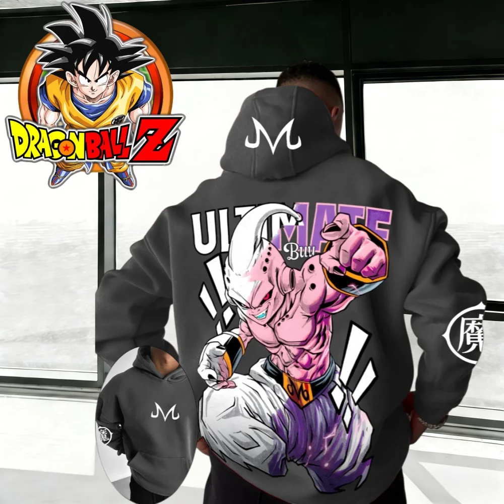 

Худи оверсайз «Драгон Болл» с принтом «Маджин Буу», осень-зима 2026, высокое качество, 100% хлопок, унисекс, ретро, повседневная толстовка