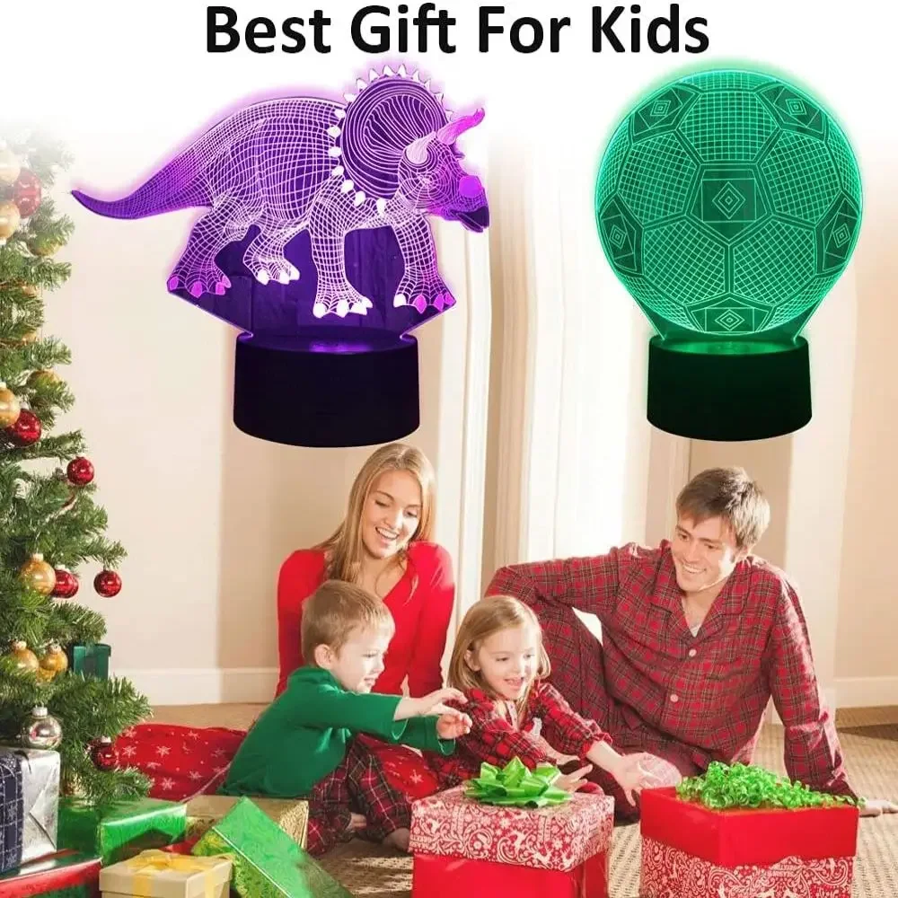 6/12 шт., 3D лампы