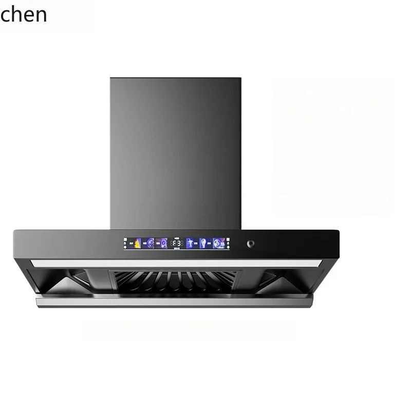 range hood household kitchen top suction fume separation large suction frequency conversion