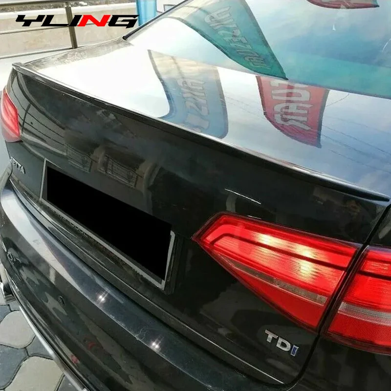 Auto Baule Posteriore Spoiler Ala Per VW Accessori Volkswagen Jetta Berlina MK6 2011 2012 2013 2014 2015 2016 2017 2018