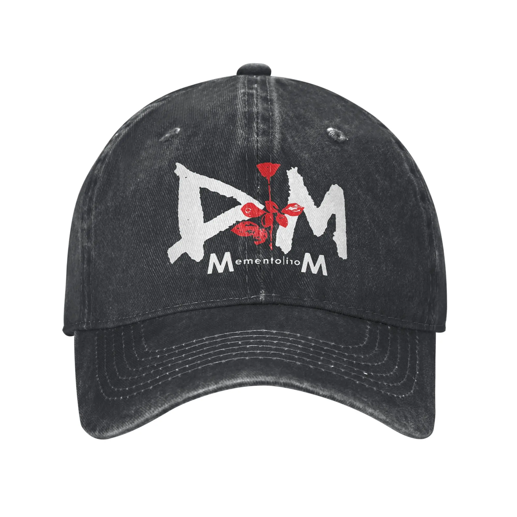 

Depeche Mode Music Casual Baseball Cap For Female Male Summer Hiking Fishing Trucker Hat y2k Retro Breathable Snapback Cap
