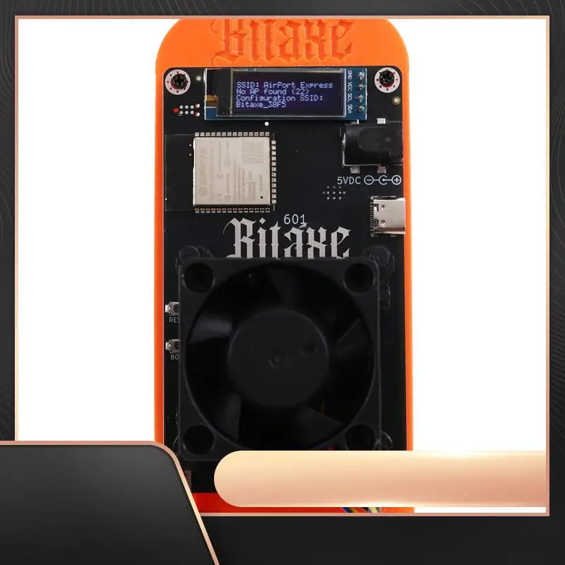 

Bitaxe Gamma 601 BTC Solo Miner 1,2TH/S 18-22 Вт BM1370 Asic Chip от Antminer S21 Pro Bitcoin Crypto BTC Miner AU PLUG